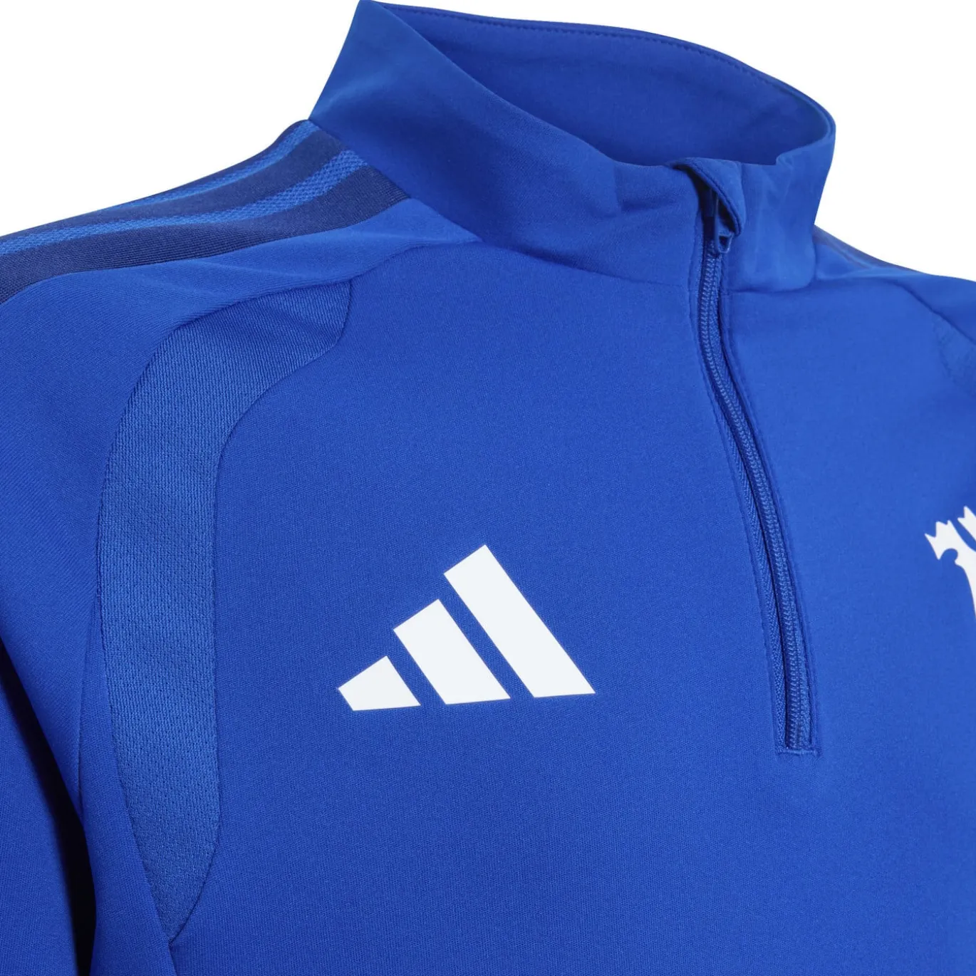 adidas Manchester United Europees Trainingspak 1/4-Zip 2026-2027 Kids Donkerblauw Wit