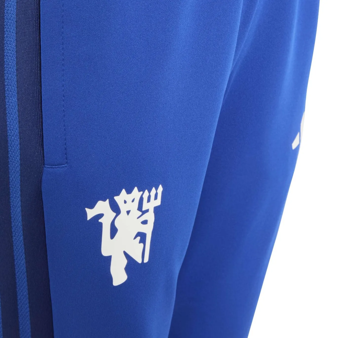 adidas Manchester United Europees Trainingspak 1/4-Zip 2026-2027 Kids Donkerblauw Wit