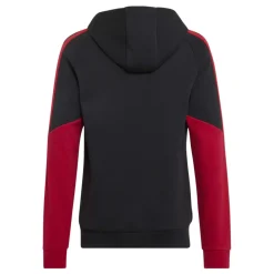 adidas Manchester United Hoodie 2026-2027 Kids Zwart Rood Wit