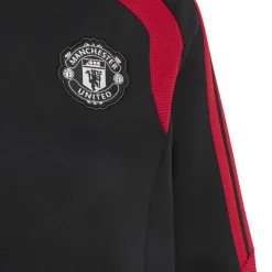 adidas Manchester United Hoodie 2026-2027 Kids Zwart Rood Wit