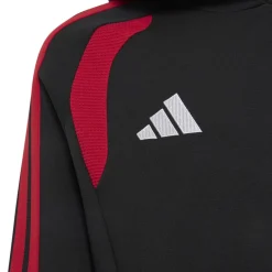adidas Manchester United Hoodie 2026-2027 Kids Zwart Rood Wit