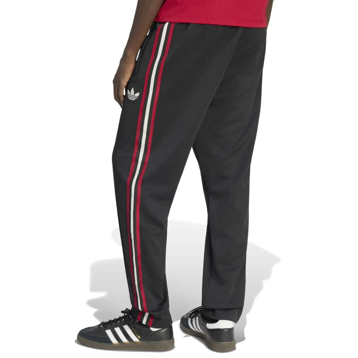 adidas Manchester United Originals Trainingspak Full-Zip Zwart Wit Rood
