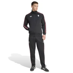 adidas Manchester United Originals Trainingsjack Zwart Wit Rood