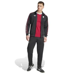 adidas Manchester United Originals Trainingsjack Zwart Wit Rood