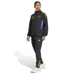 adidas Manchester United Presentatie Trainingsbroek 2025-2026 Zwart Blauw Geel