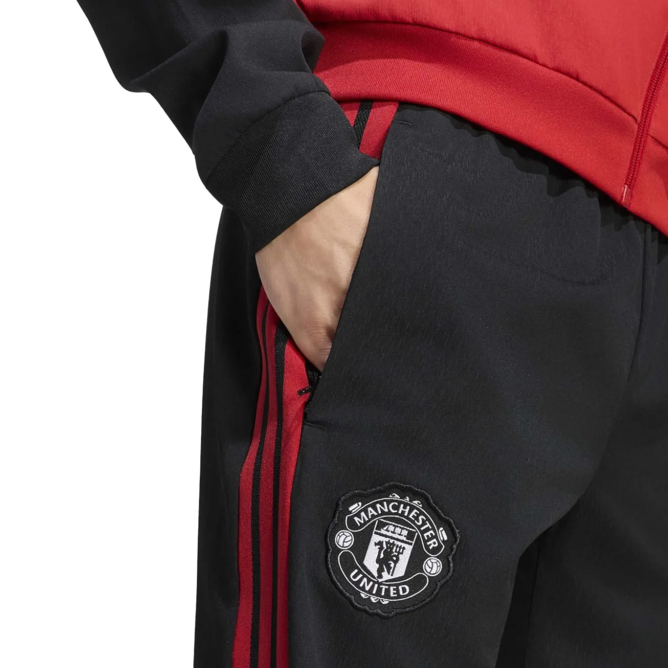 adidas Manchester United Presentatie Trainingspak 2026-2027 Zwart Rood Wit
