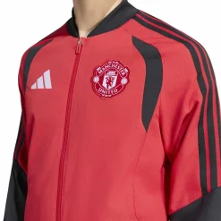 adidas Manchester United Presentatie Trainingsjack 2026-2027 Rood Zwart Wit