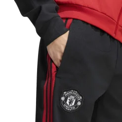 adidas Manchester United Presentatie Trainingsbroek 2026-2027 Zwart Rood Wit