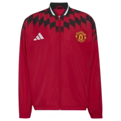 adidas Manchester United Stadium Trainingspak 2026-2027 Rood Zwart Wit