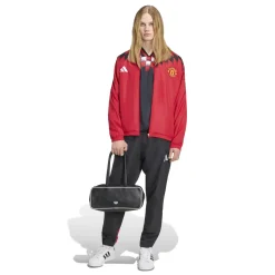 adidas Manchester United Stadium Trainingsjack 2026-2027 Rood Zwart Wit