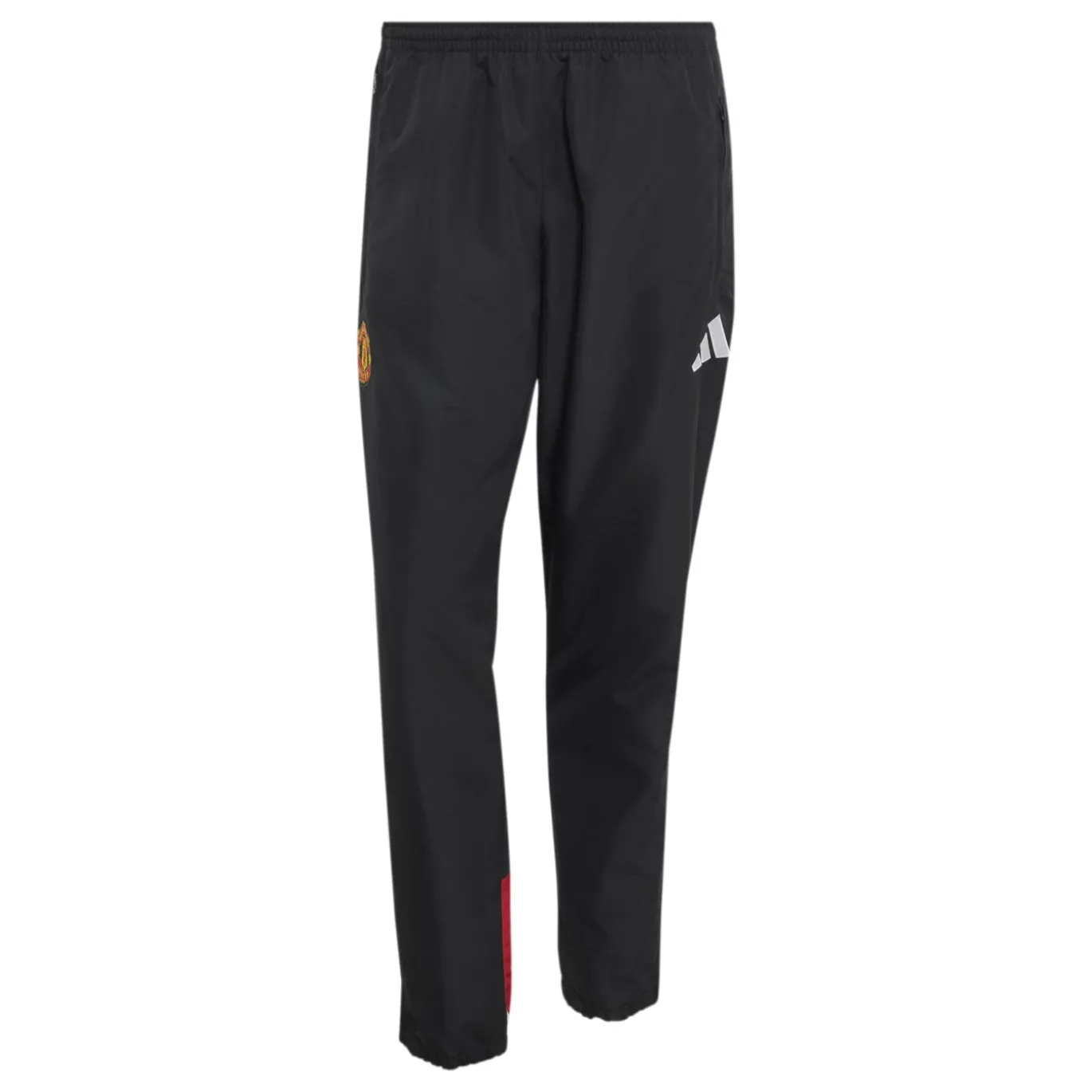 adidas Manchester United Stadium Trainingsbroek 2026-2027 Zwart Wit Rood
