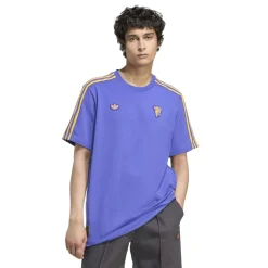 adidas Manchester United Terrace Icons T-Shirt Paars Goud