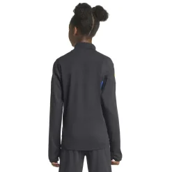 adidas Manchester United Trainingspak 1/4-Zip 2025-2026 Kids Zwart Blauw Geel