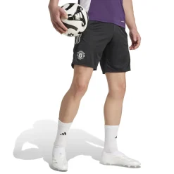 adidas Manchester United Trainingsbroekje 2025-2026 Zwart Wit Paars