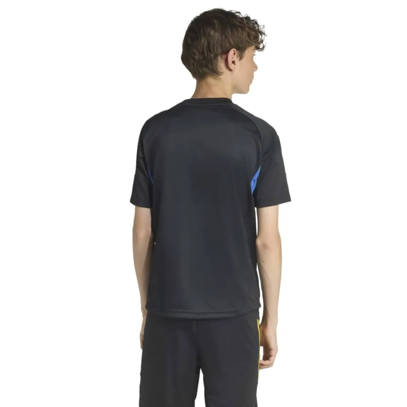 adidas Manchester United Trainingsshirt 2025-2026 Kids Zwart Blauw Geel