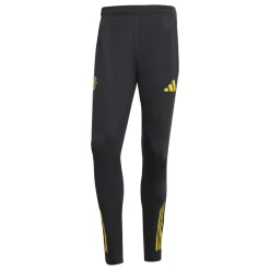 adidas Manchester United Trainingsbroek 2025-2026 Zwart Blauw Geel