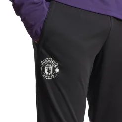 adidas Manchester United Trainingspak 1/4-Zip 2025-2026 Paars Zwart Wit