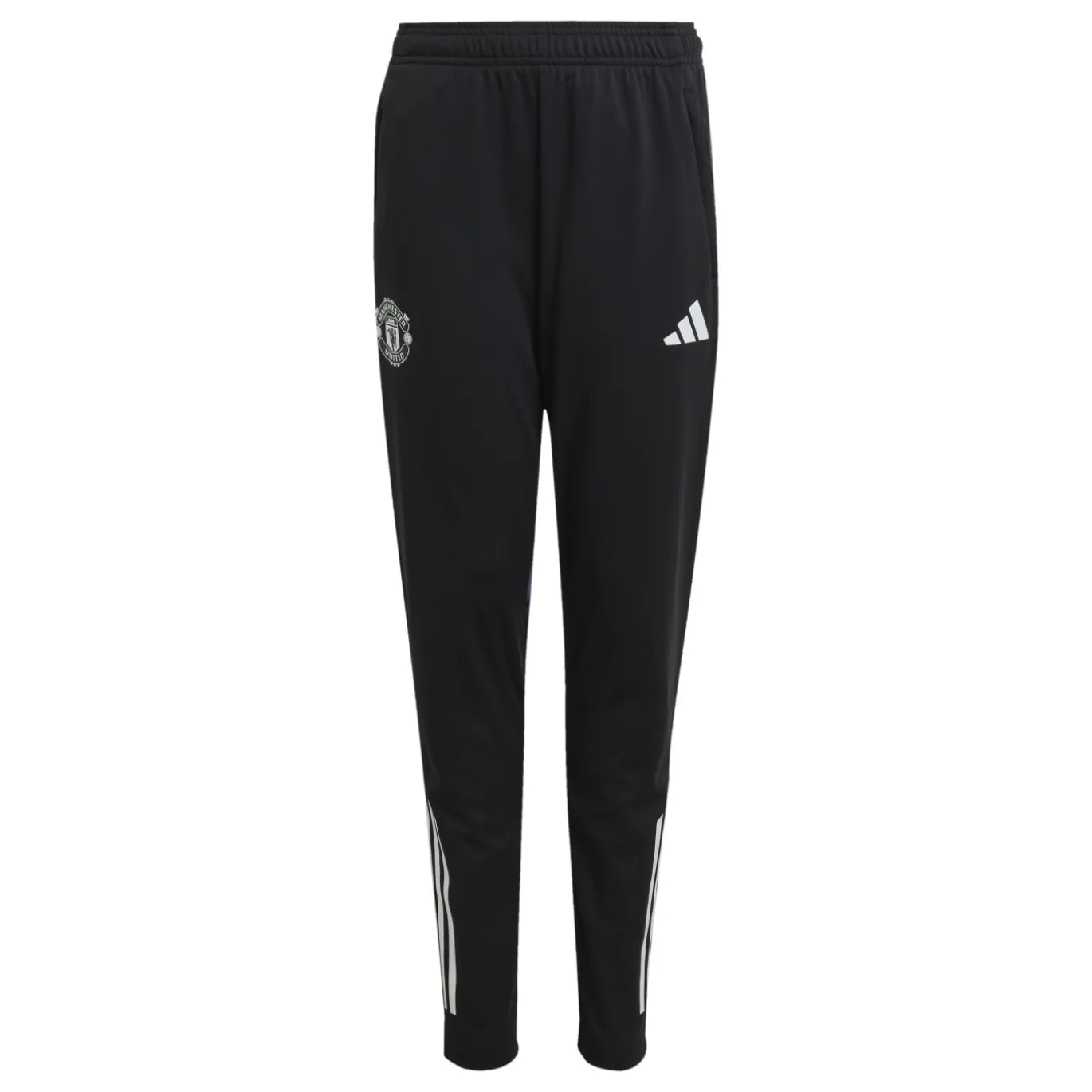 adidas Manchester United Trainingsbroek 2025-2026 Kids Zwart Wit Paars