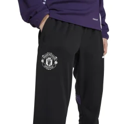 adidas Manchester United Track Trainingspak Hooded 2025-2025 Kids Paars Wit
