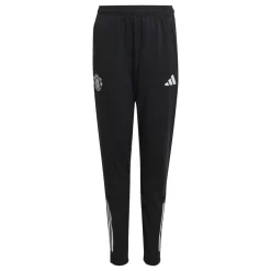 adidas Manchester United Trainingspak 1/4-Zip 2025-2026 Kids Paars Zwart Wit