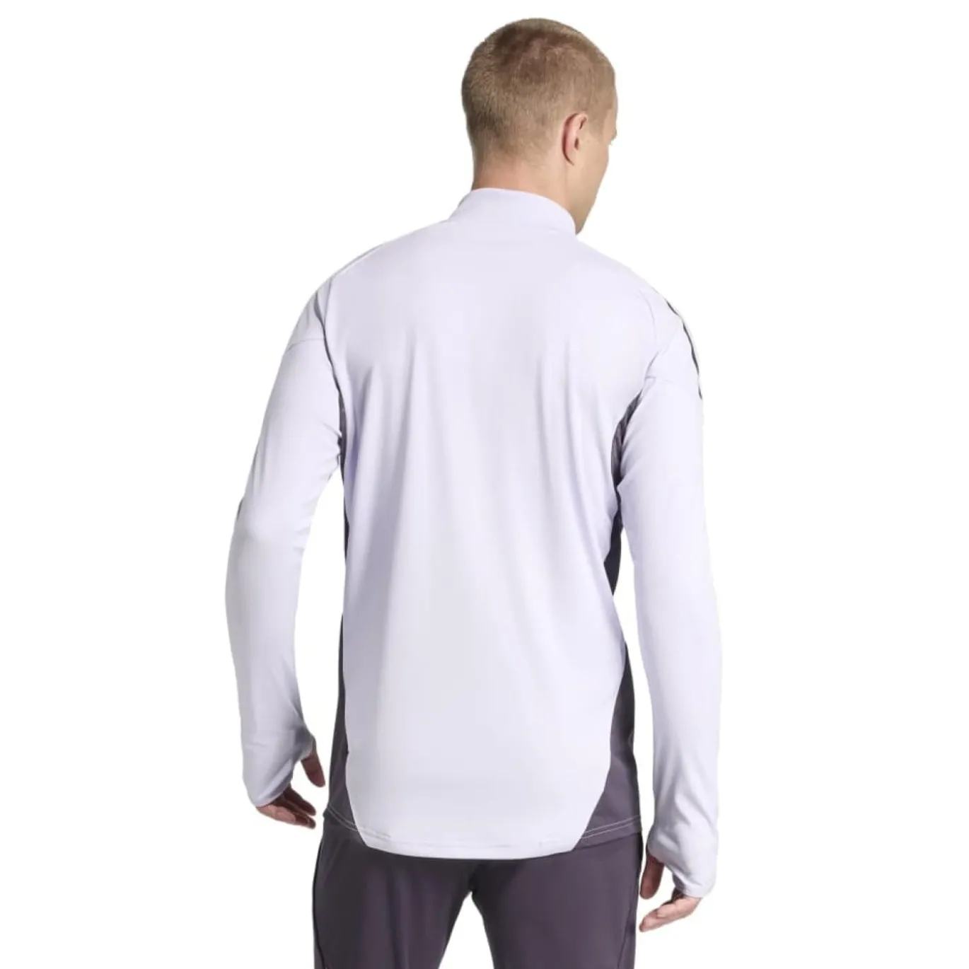 adidas Manchester United Trainingstrui 1/4-Zip 2025-2026 Paars Zwart