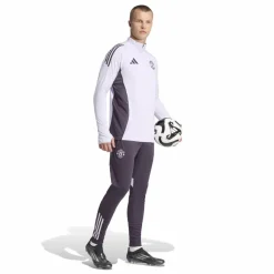 adidas Manchester United Trainingstrui 1/4-Zip 2025-2026 Paars Zwart