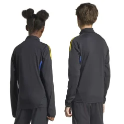 adidas Manchester United Trainingstrui 1/4-Zip 2025-2026 Kids Zwart Blauw Geel