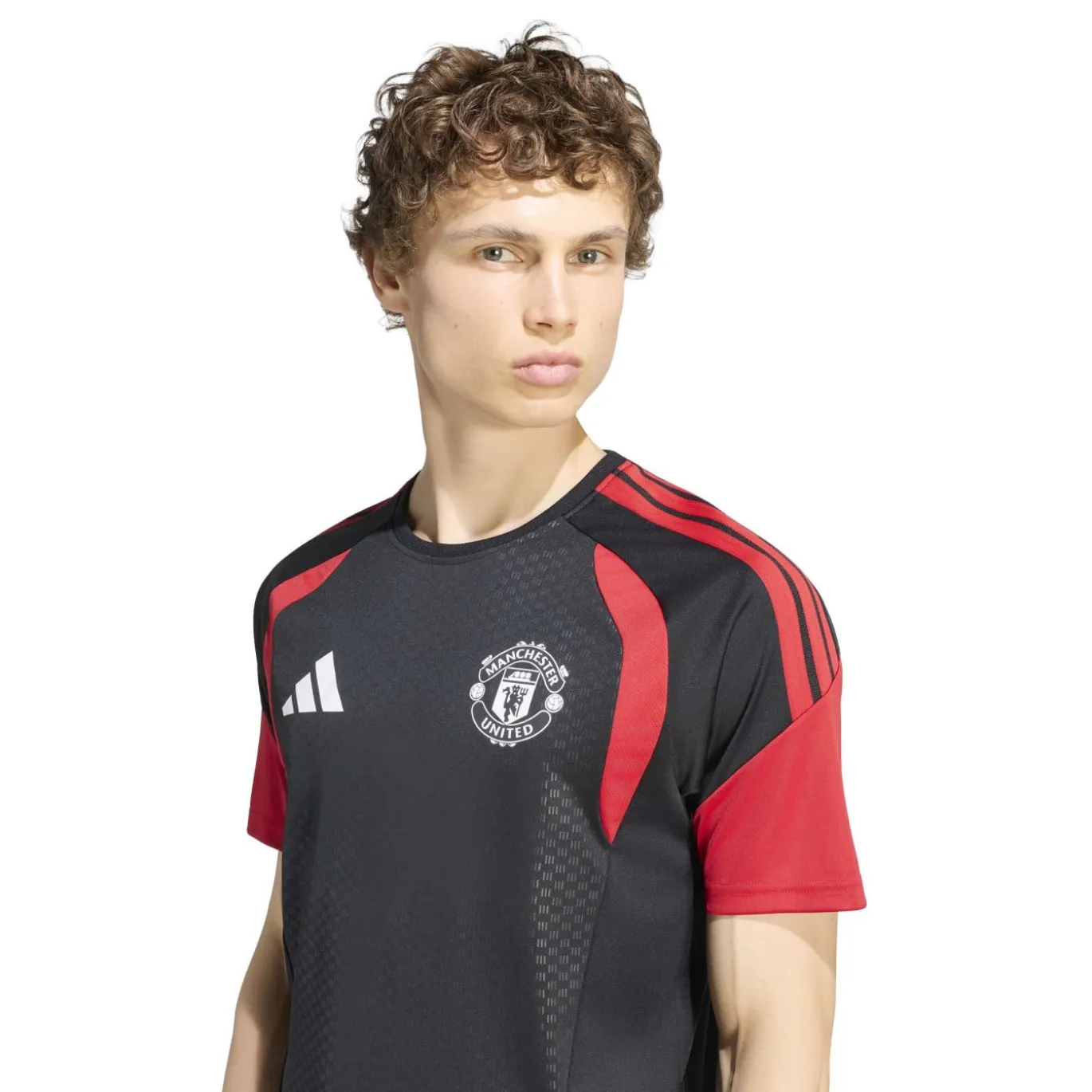 adidas Manchester United Trainingsset 2026-2027 Zwart Rood Wit