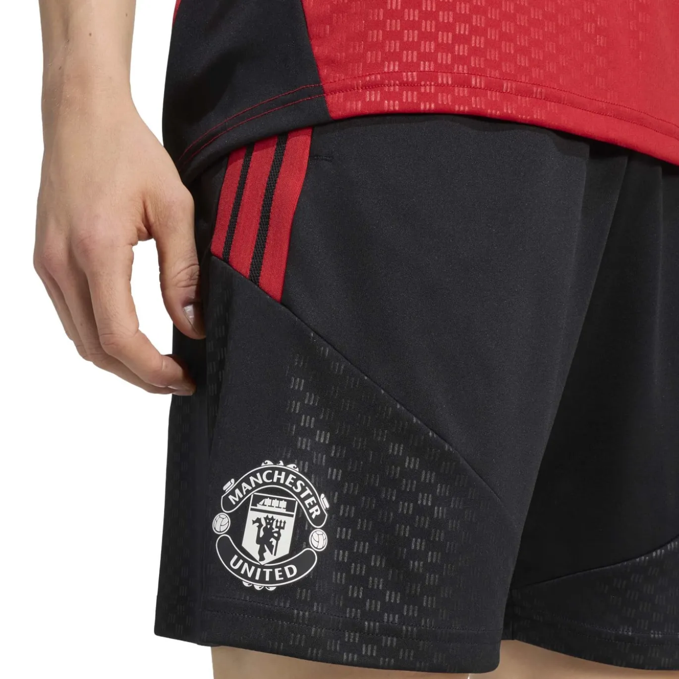 adidas Manchester United Trainingsset 2026-2027 Zwart Rood Wit