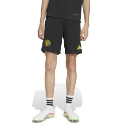 adidas Manchester United Trainingsbroekje 2025-2026 Kids Zwart Blauw Geel