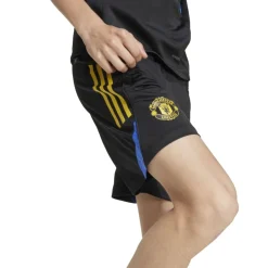 adidas Manchester United Trainingsbroekje 2025-2026 Kids Zwart Blauw Geel
