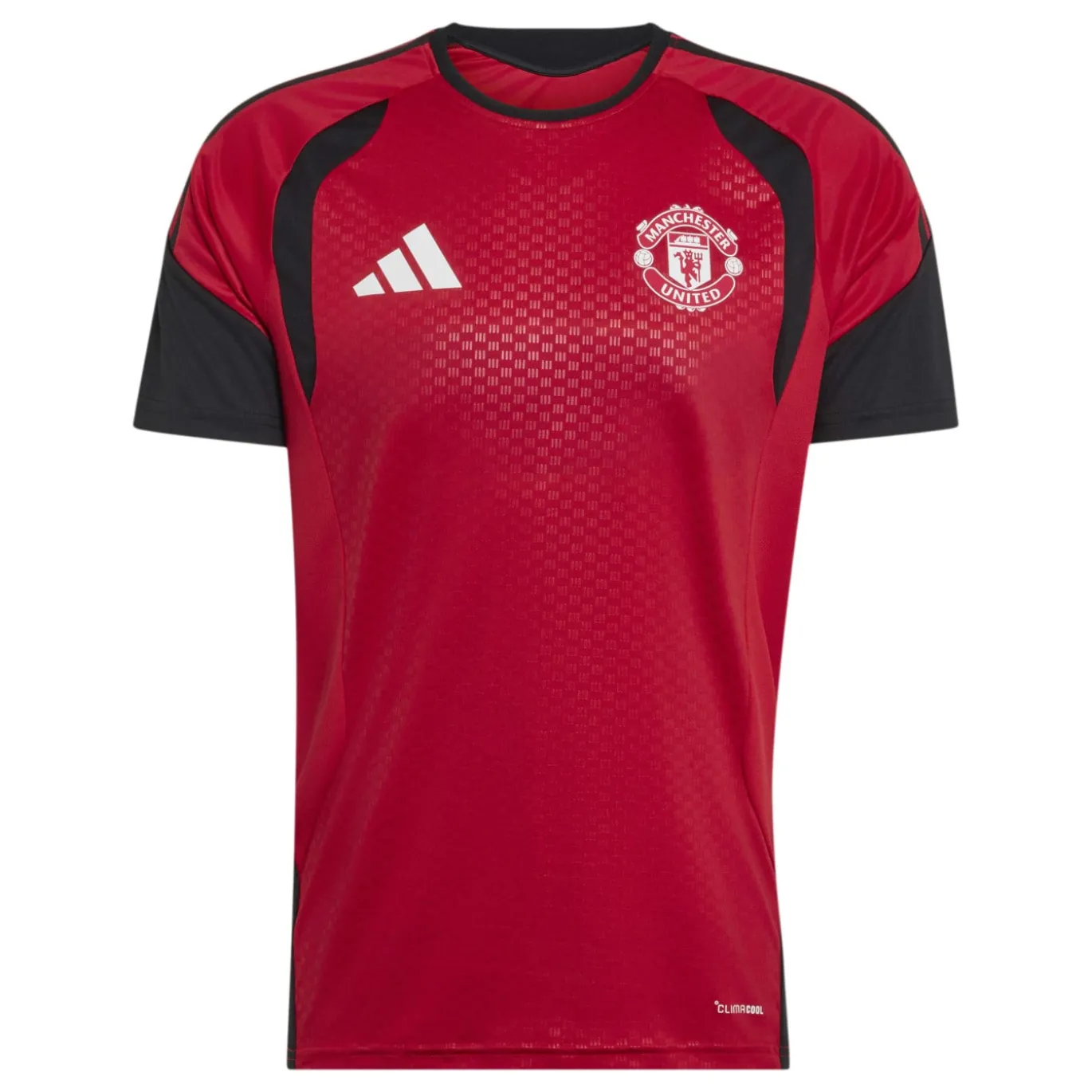 adidas Manchester United Trainingsshirt 2026-2027 Rood Zwart Wit