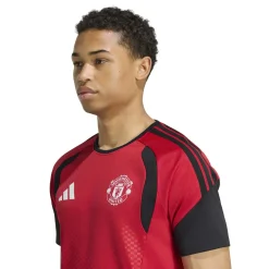 adidas Manchester United Trainingsshirt 2026-2027 Rood Zwart Wit