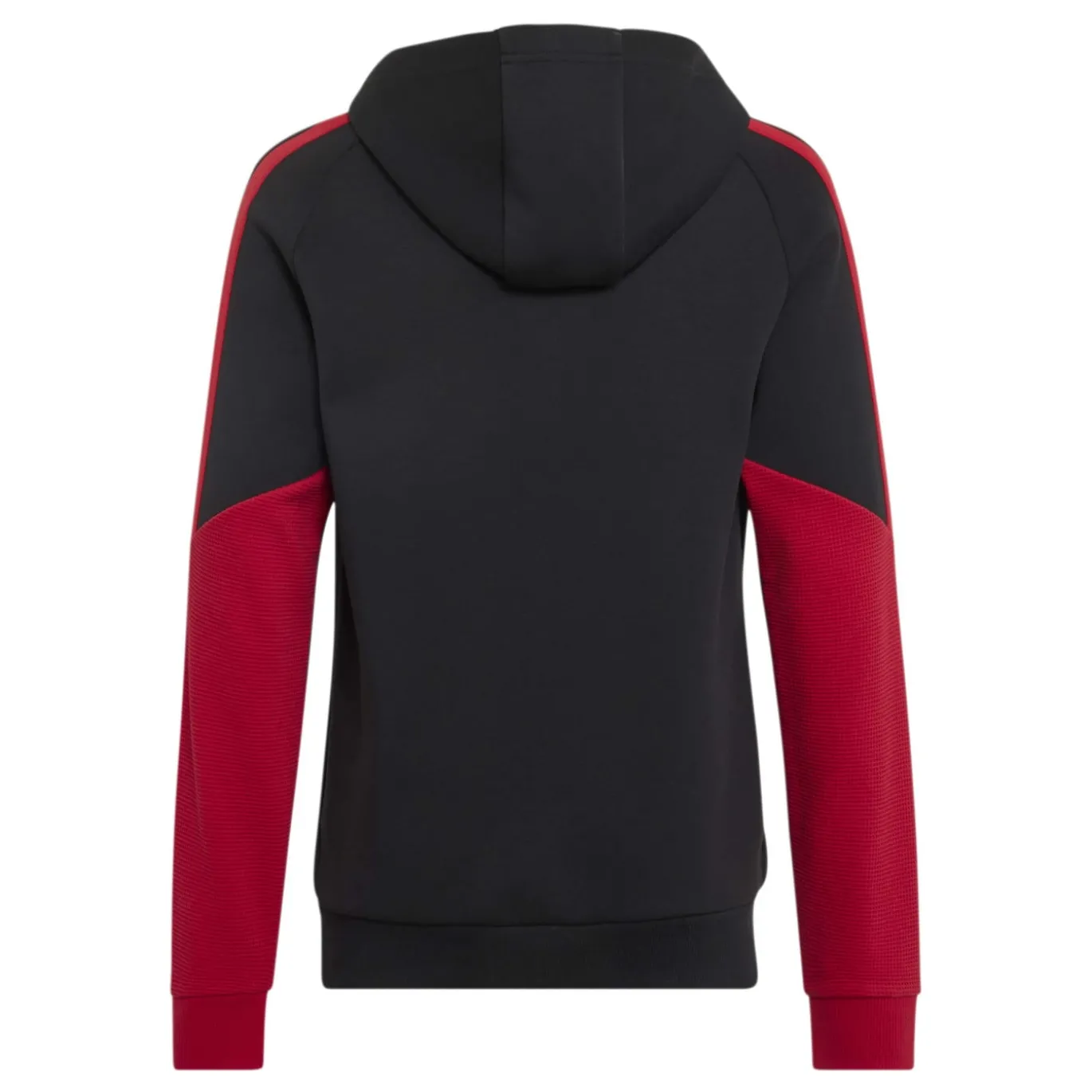 adidas Manchester United Trainingspak Hooded 2026-2027 Kids Zwart Rood Wit