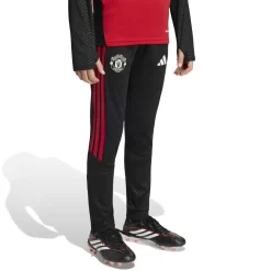 adidas Manchester United Trainingspak 1/4-Zip 2026-2027 Kids Rood Zwart Wit