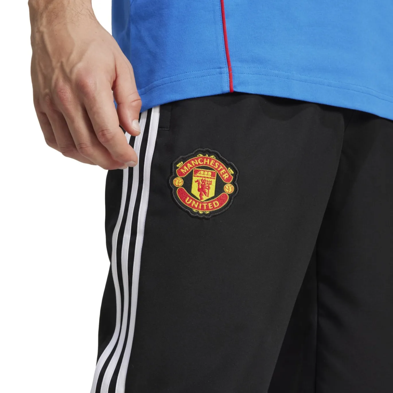 adidas Manchester United Urban Purist Trainingsbroek Zwart Wit Blauw Rood