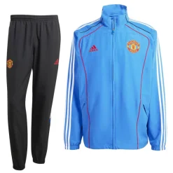 adidas Manchester United Urban Purist Trainingspak Full-Zip Blauw Zwart Wit