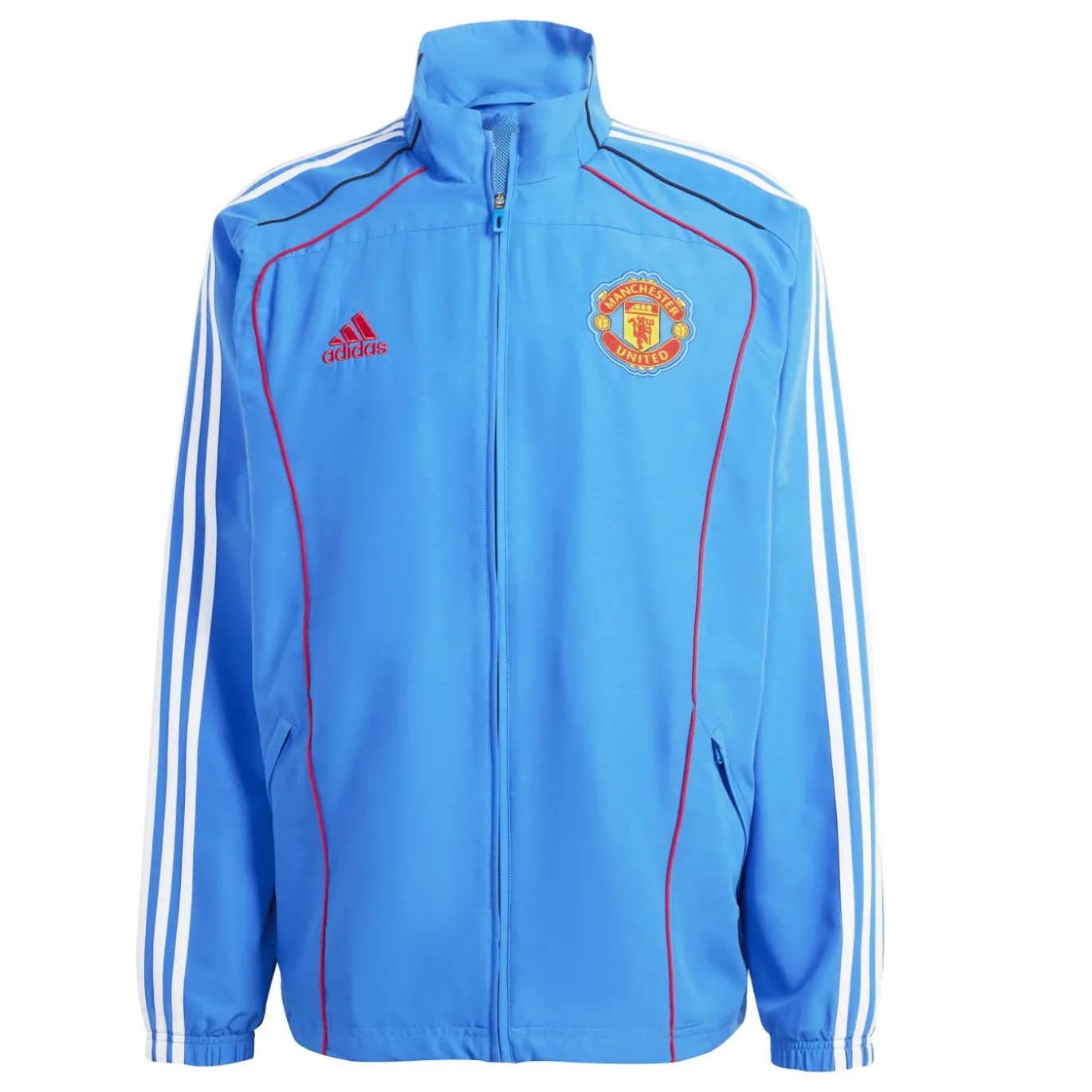 adidas Manchester United Urban Purist Trainingsjack Blauw Rood Wit