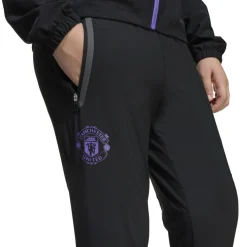 adidas Manchester United Vis Tech Trainingsbroek Kids Zwart Paars