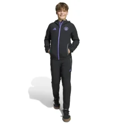 adidas Manchester United Vis Tech Trainingsbroek Kids Zwart Paars