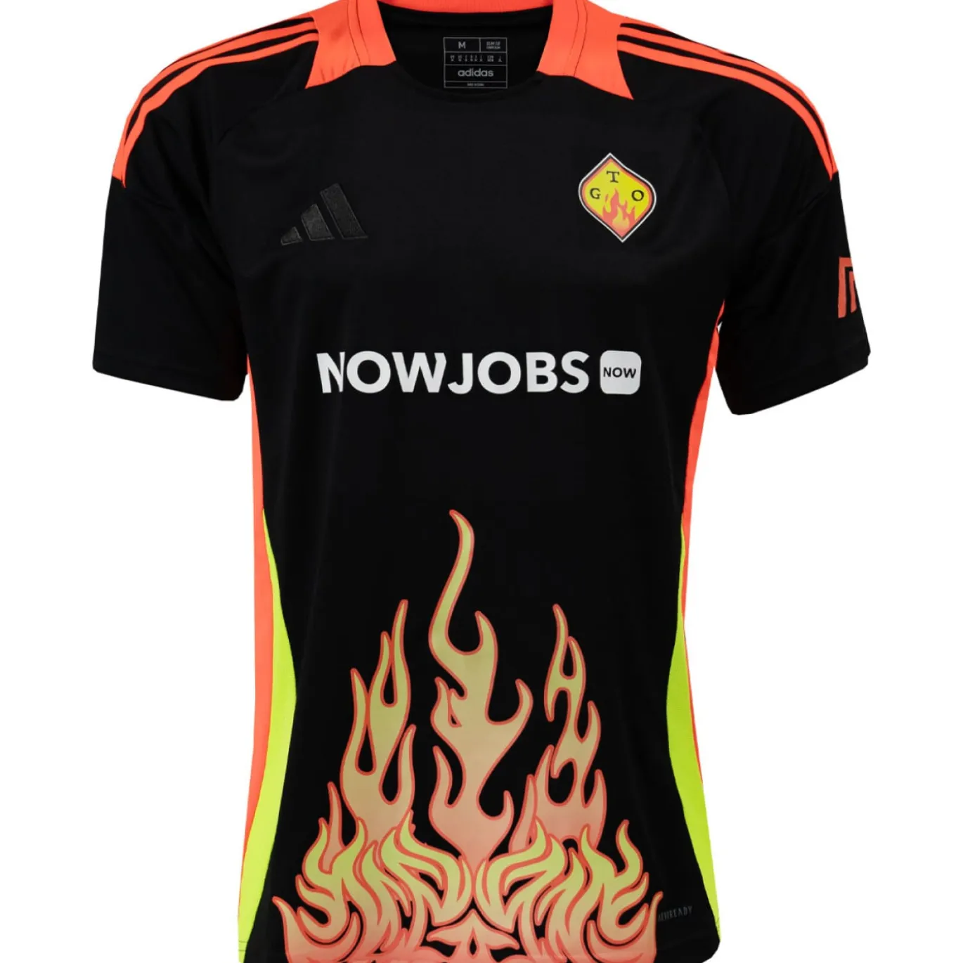 adidas Masters of Madness TGO Voetbalshirt Zwart