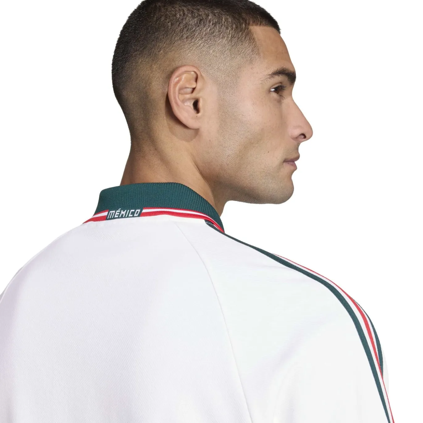 adidas Mexico Originals Anthem Trainingsjack Wit Donkergroen Rood
