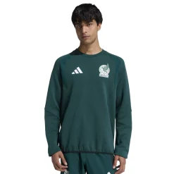 adidas Mexico Tiro Travel Crew Sweater 2026-2028 Groen Wit