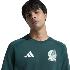 adidas Mexico Tiro Travel Crew Sweater 2026-2028 Groen Wit
