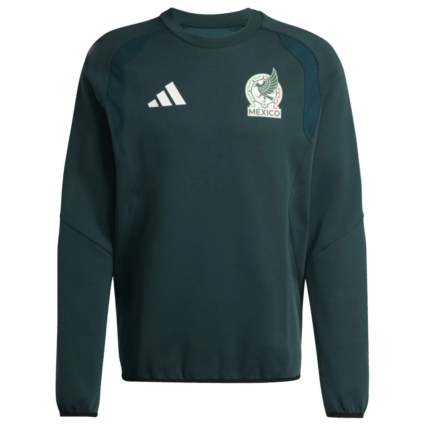 adidas Mexico Tiro Travel Crew Sweater 2026-2028 Groen Wit