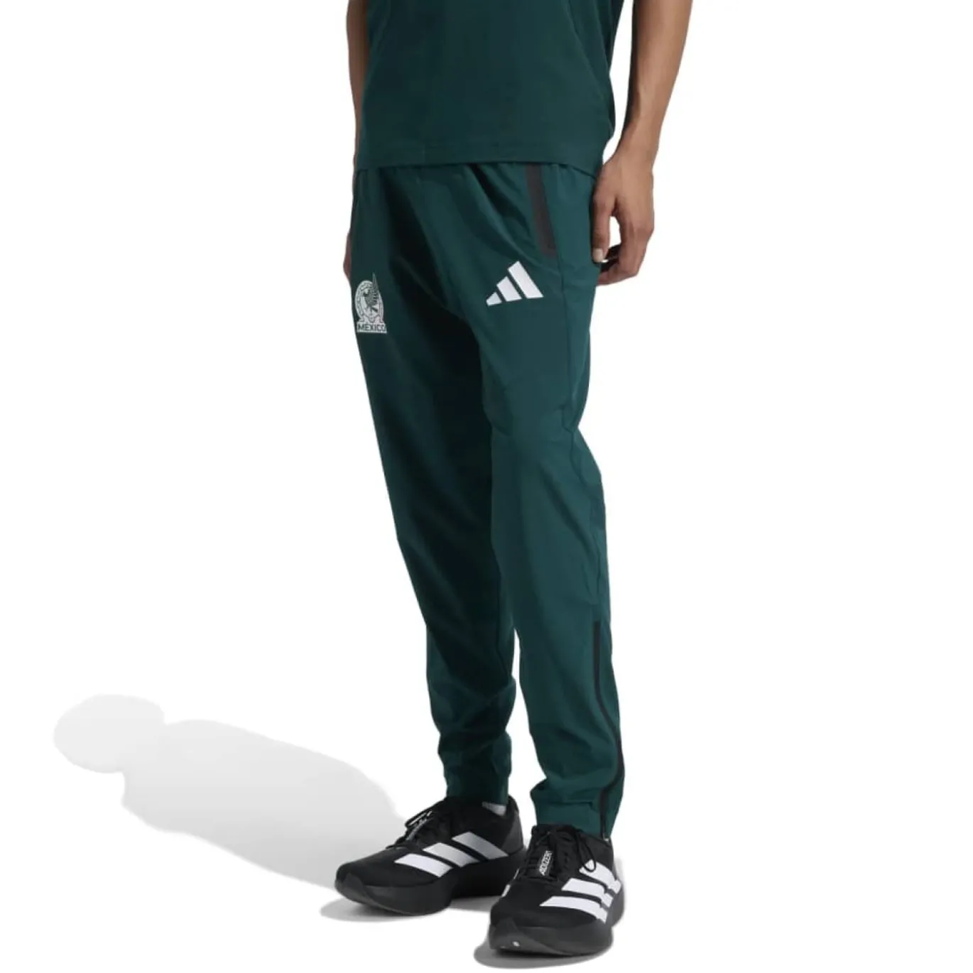 adidas Mexico Tiro Travel Trainingsbroek 2026-2028 Groen Wit