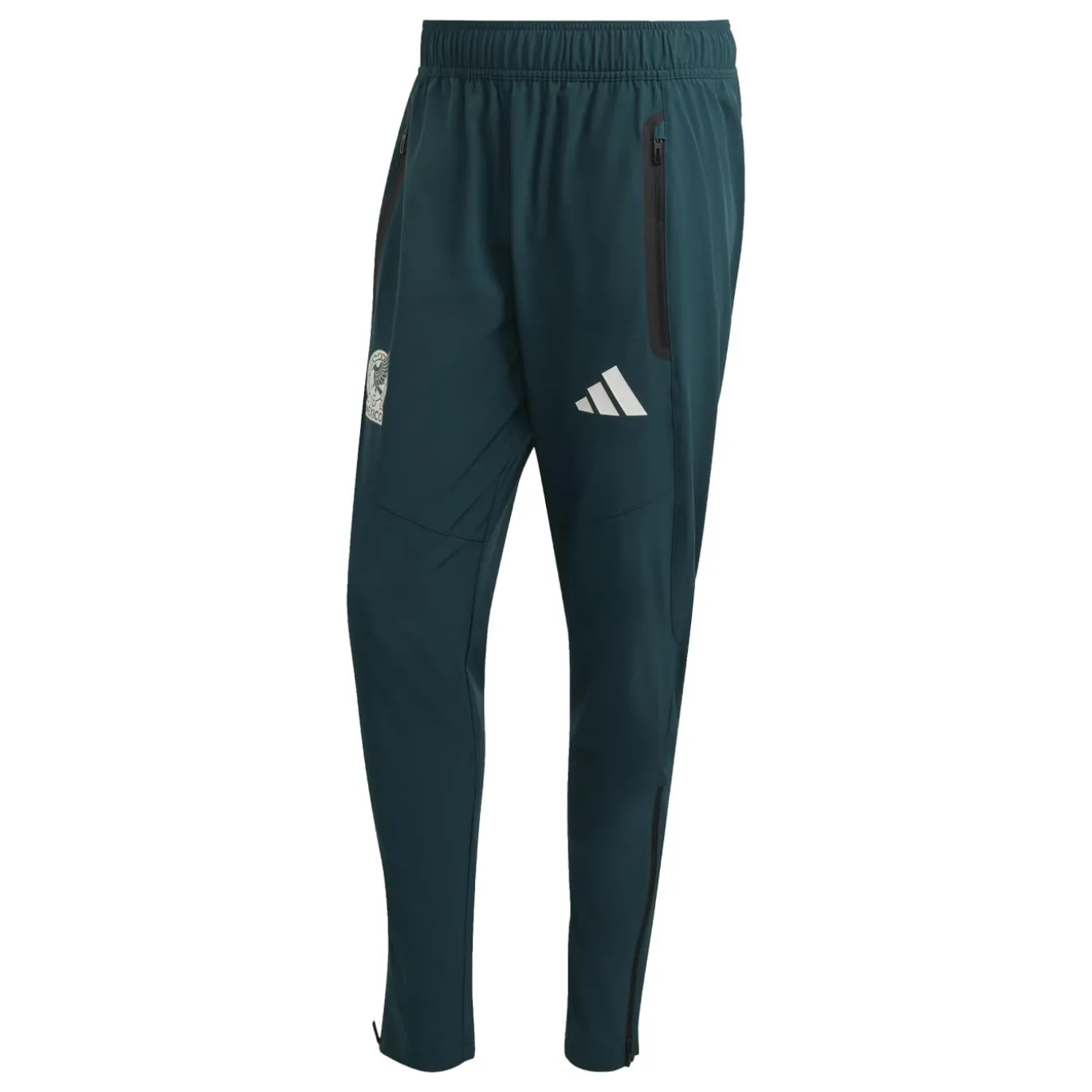 adidas Mexico Tiro Travel Trainingsbroek 2026-2028 Groen Wit
