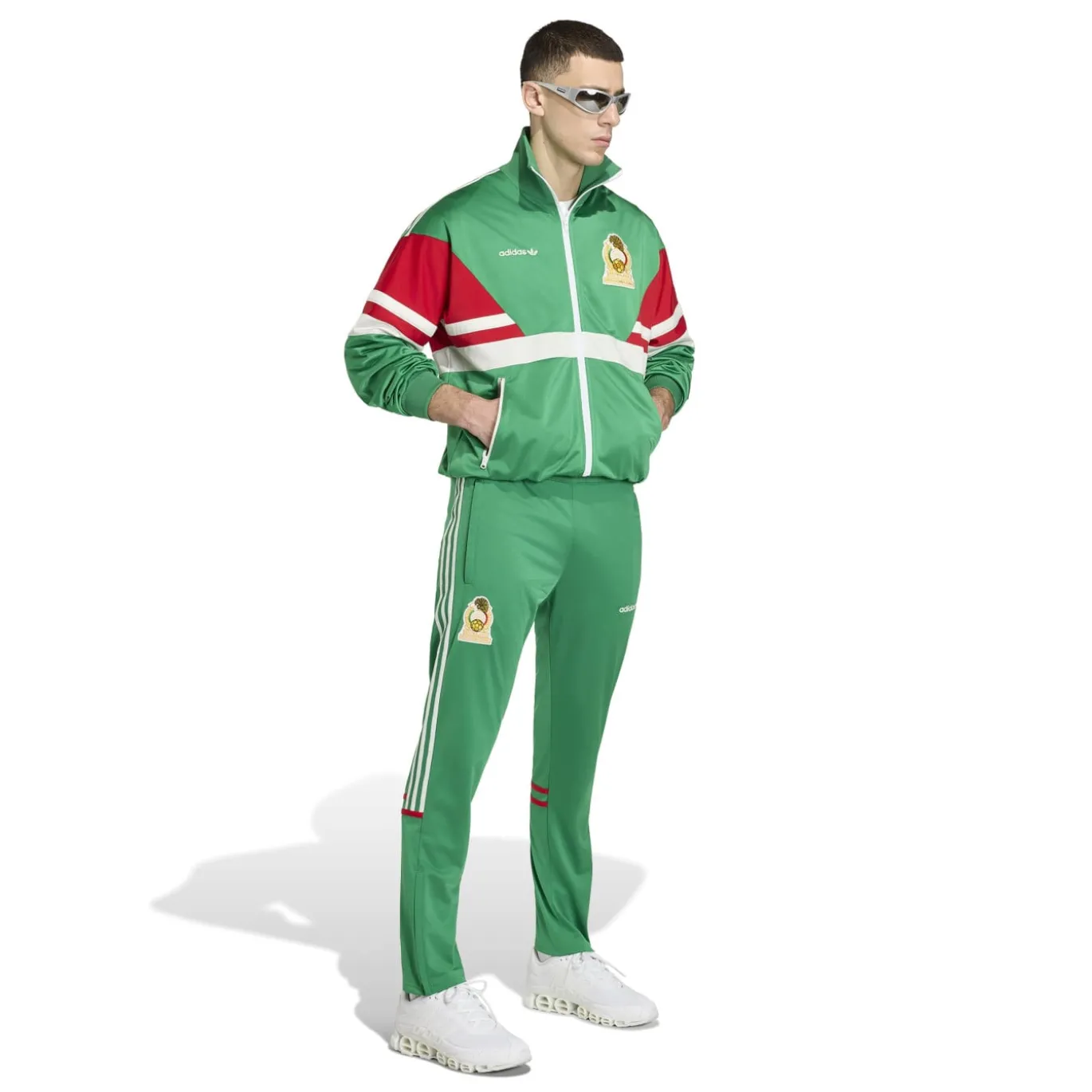 adidas Mexico Trainingspak 1986 Groen Wit Rood