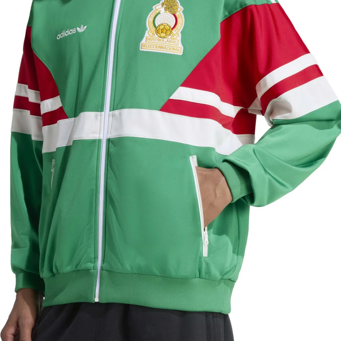 adidas Mexico Trainingspak 1986 Groen Wit Rood