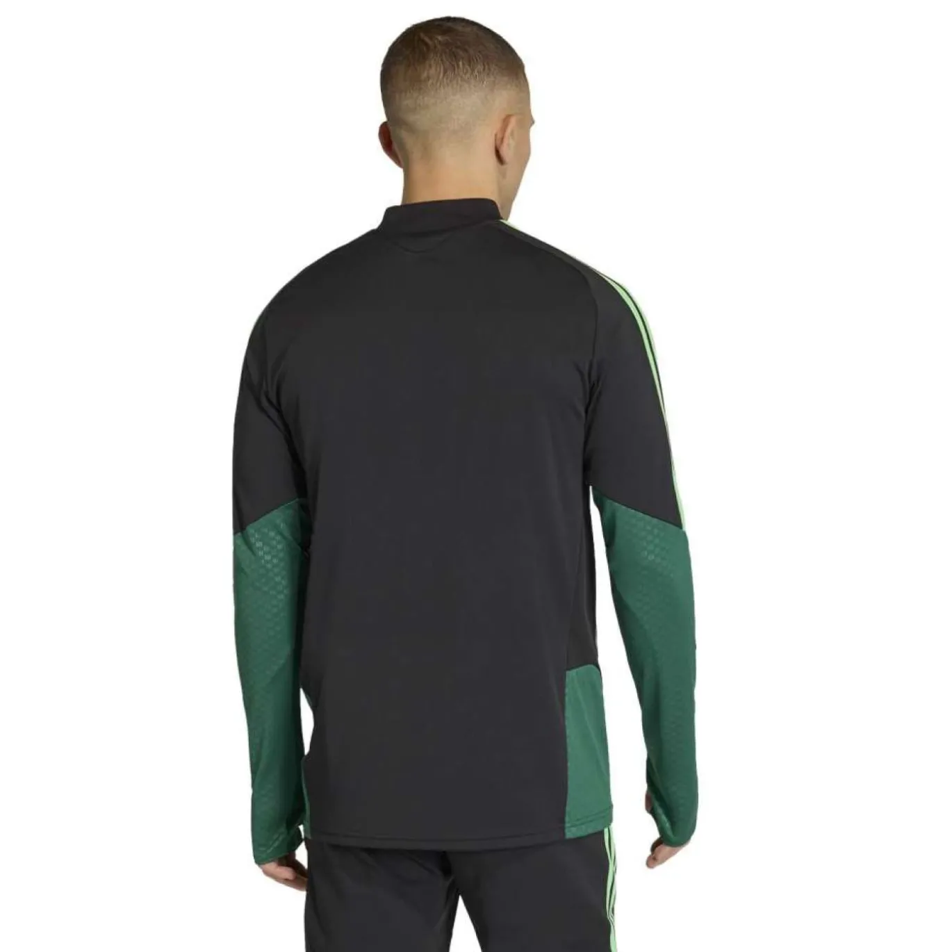 adidas Mexico Trainingspak 1/4-Zip 2026-2028 Zwart Lichtgroen Groen